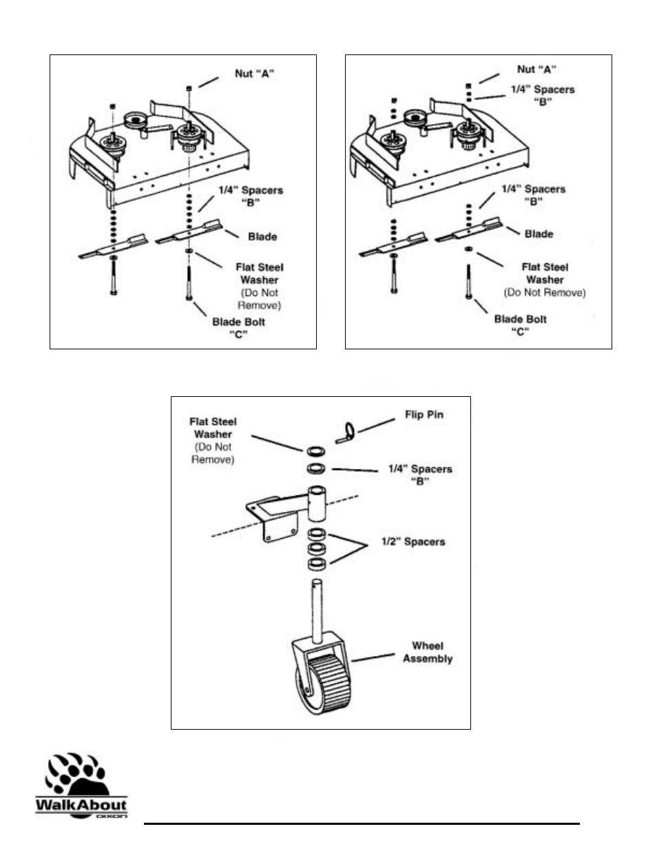 Dixon 36 & 48 User Manual | Page 13 / 44