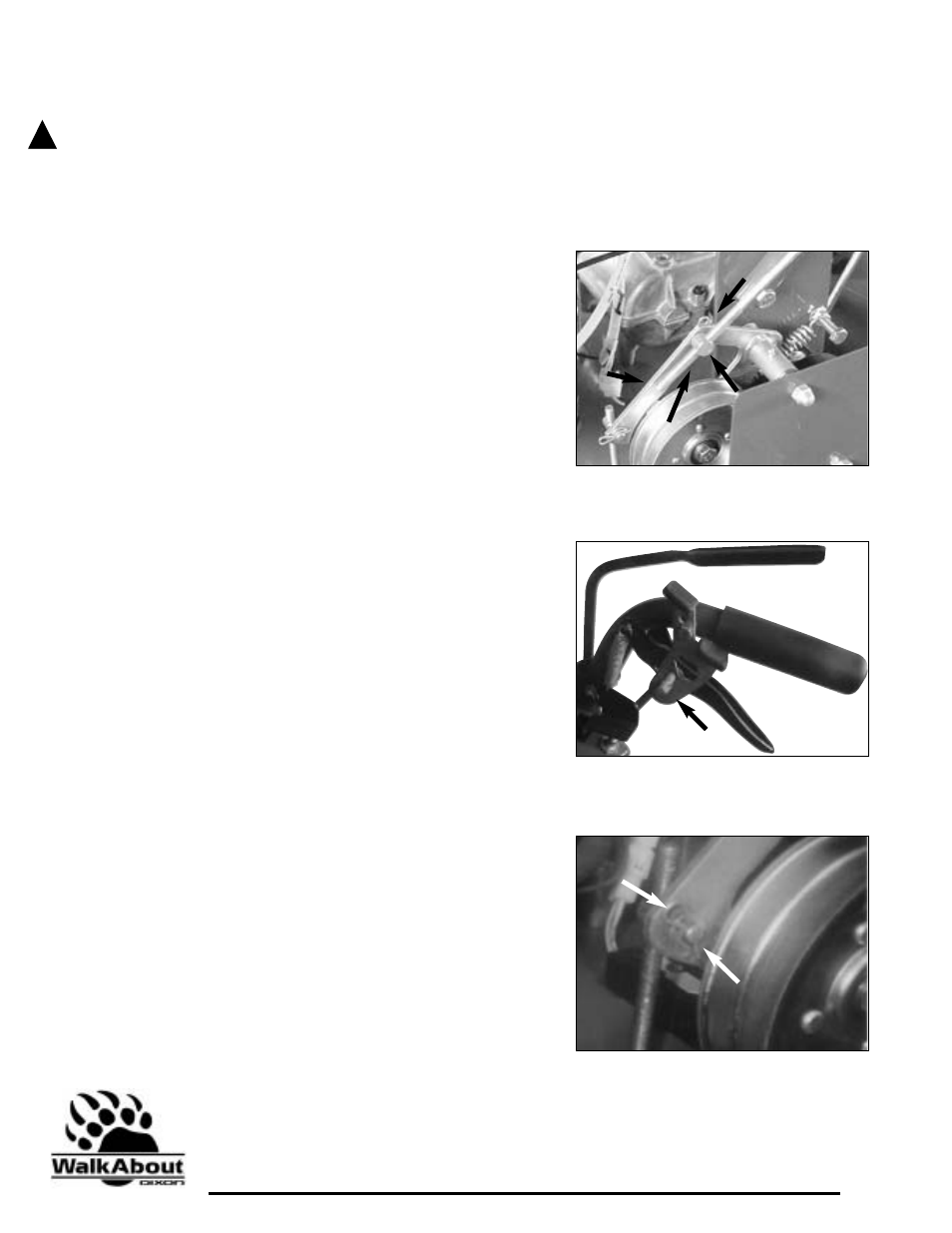 Service adjustments | Dixon 36 & 48 User Manual | Page 17 / 44