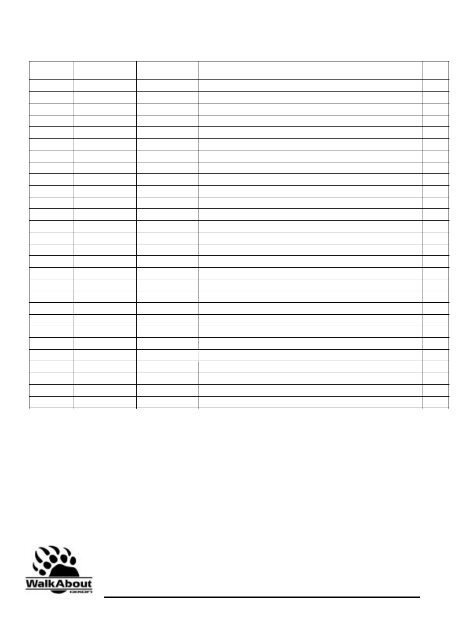 36” & 48” rear deck assembly | Dixon 36 & 48 User Manual | Page 35 / 44