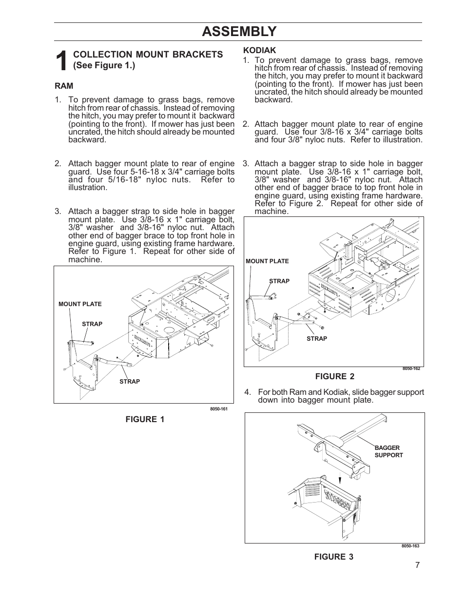 Assembly | Dixon 114892-DCR2 User Manual | Page 7 / 24