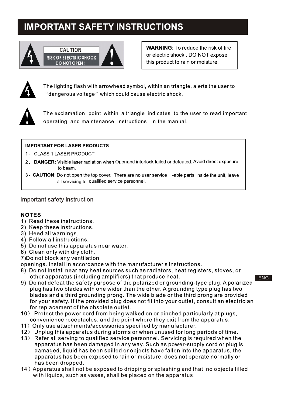 页面 2 | Curtis DVD2047 User Manual | Page 2 / 12
