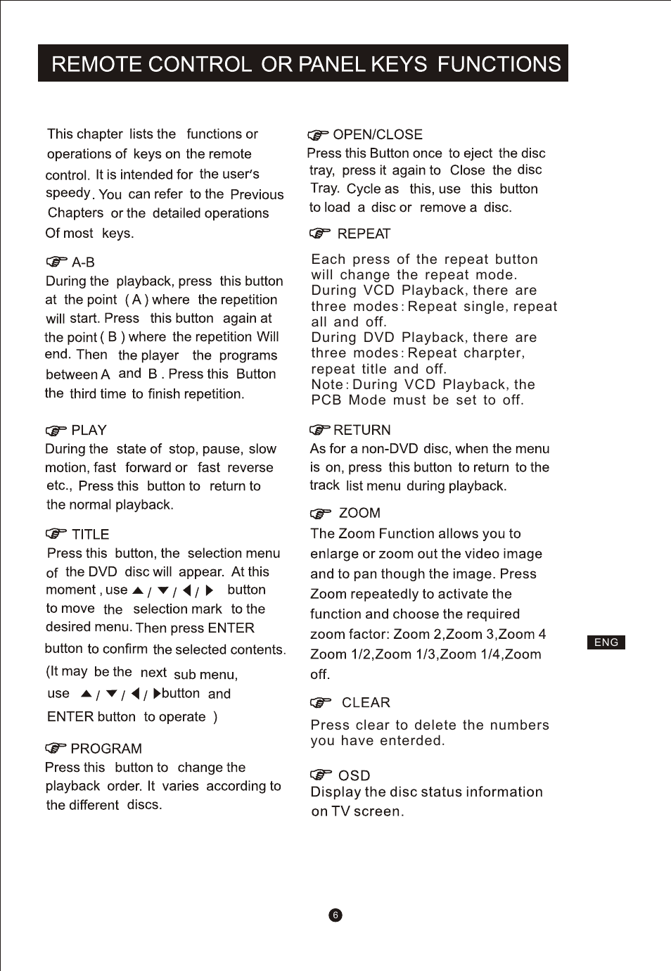 页面 9 | Curtis DVD2047 User Manual | Page 9 / 12