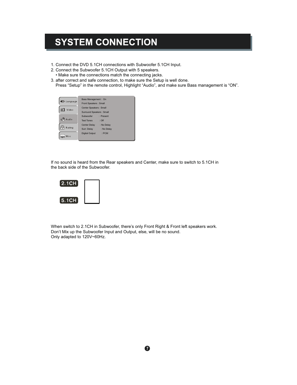 Curtis DVD5088 User Manual | Page 11 / 32