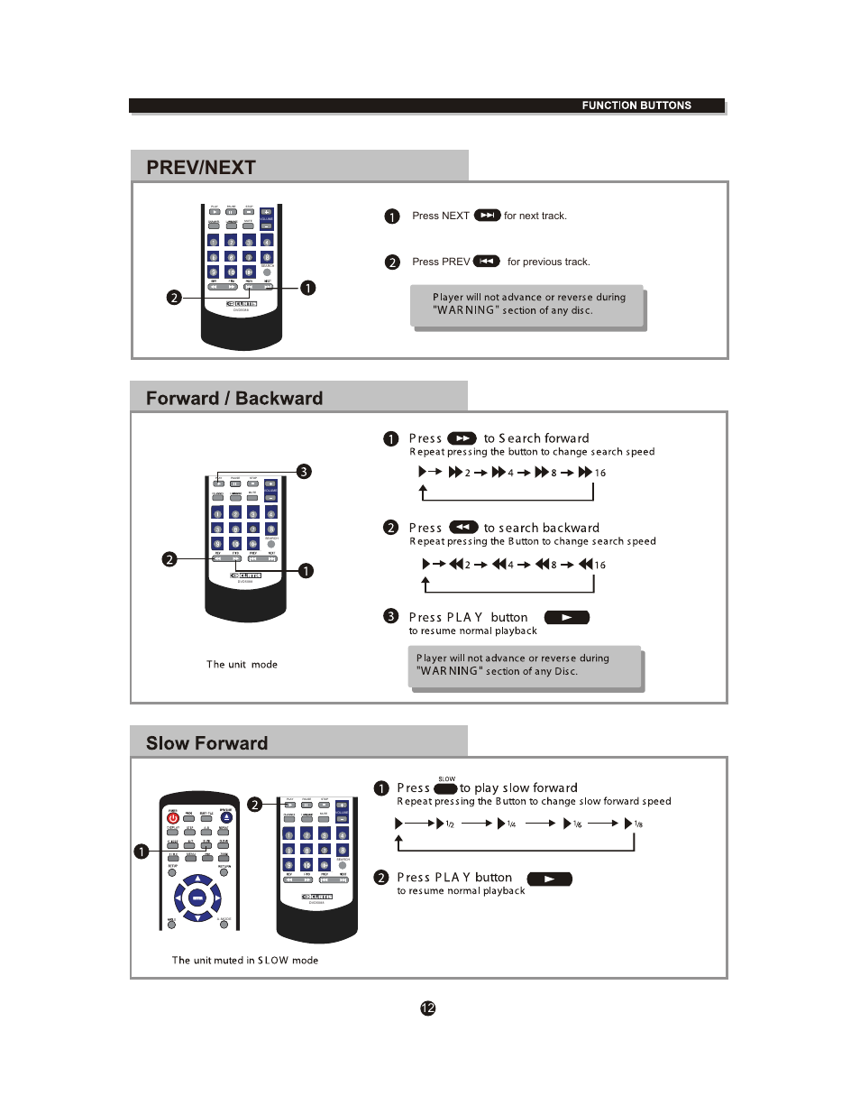 Prev/next | Curtis DVD5088 User Manual | Page 16 / 32