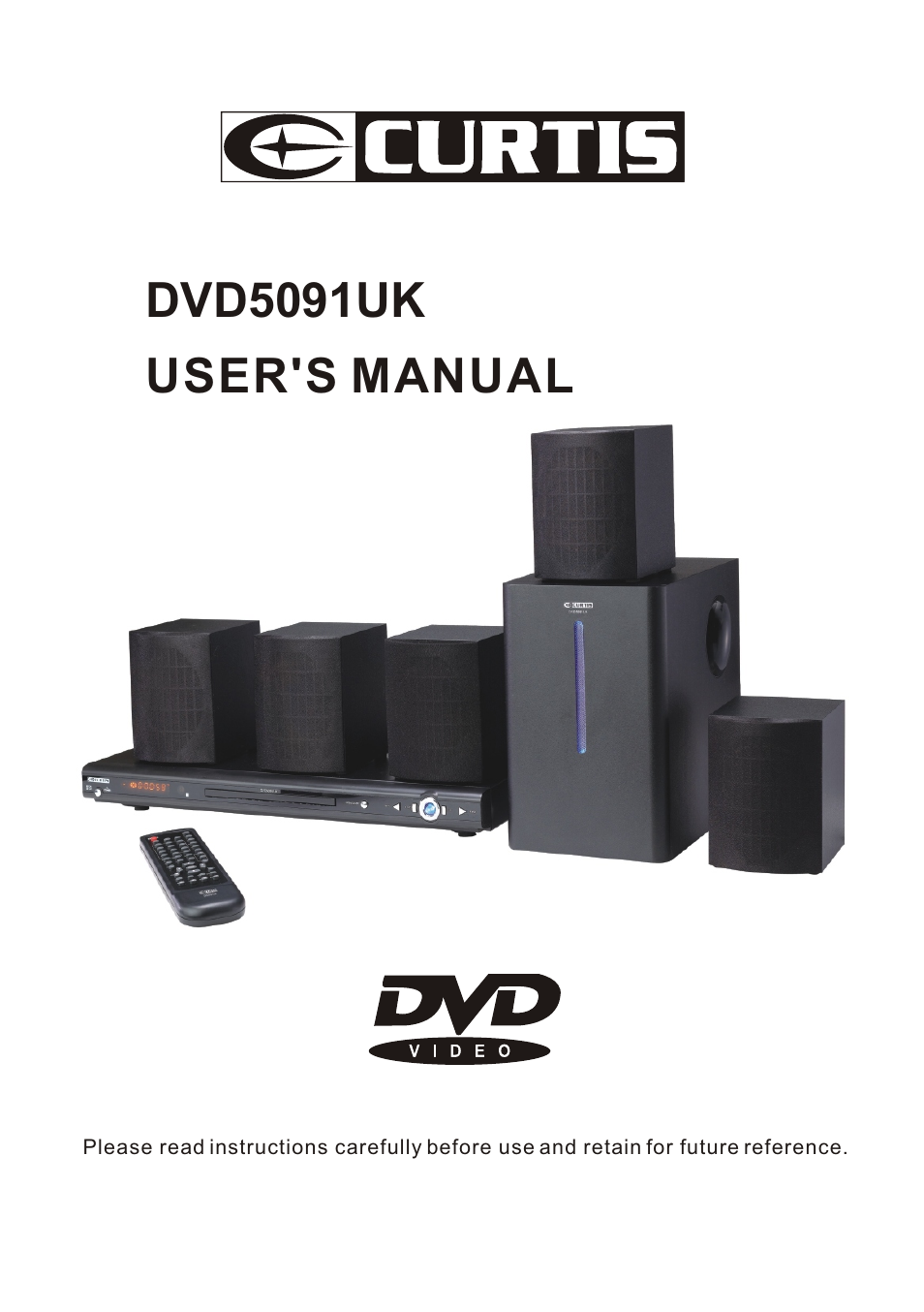 Curtis DVD5091UK User Manual | 30 pages