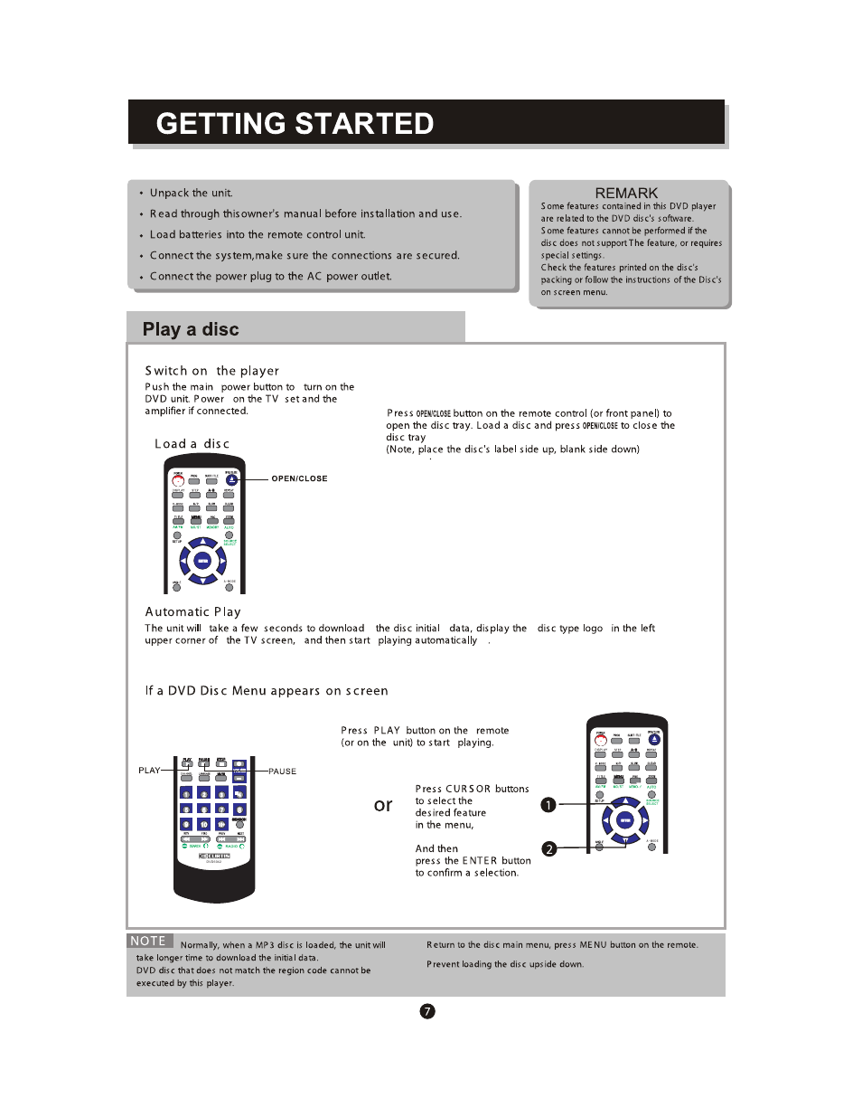Curtis DVD6042 User Manual | Page 11 / 30