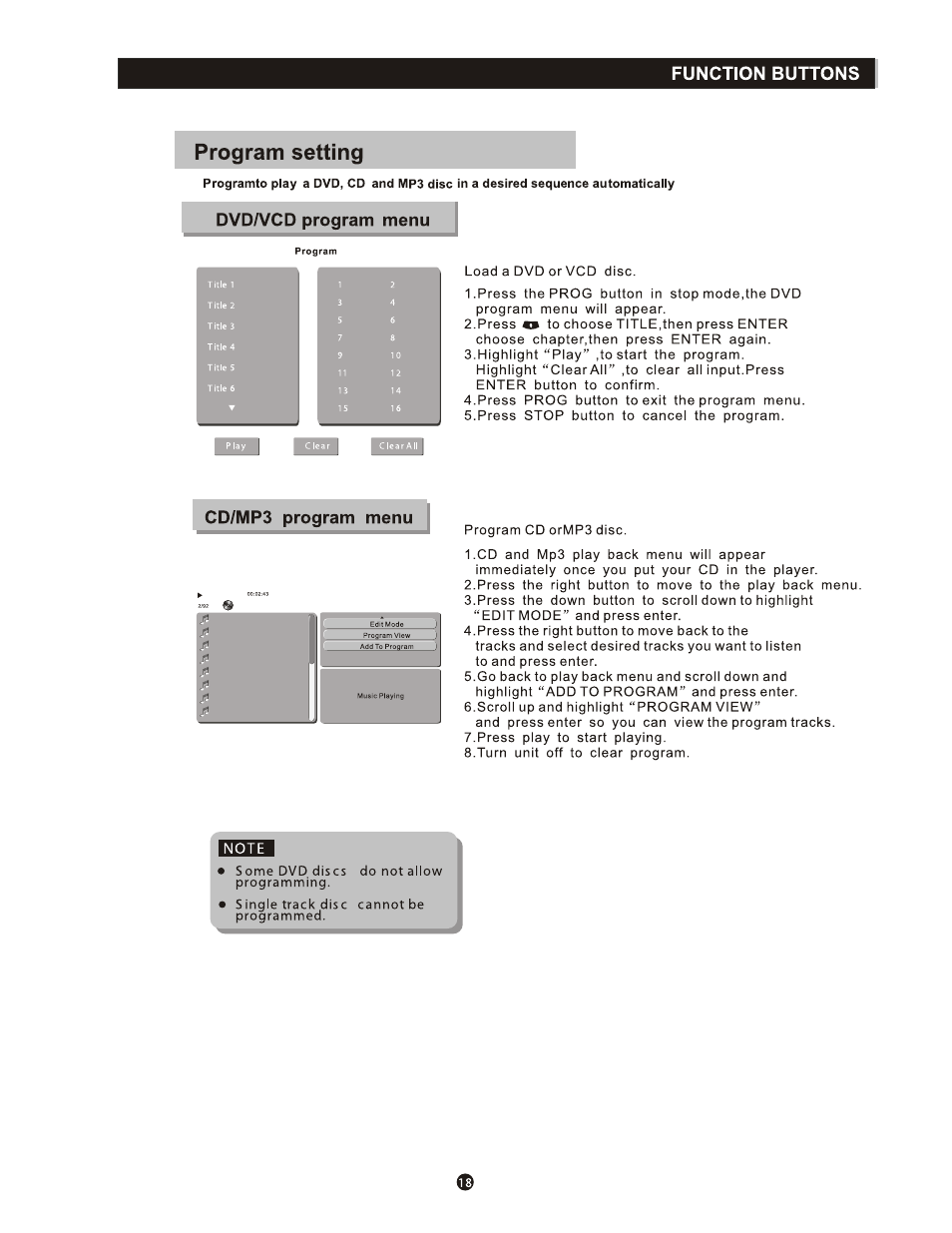 Curtis DVD6042 User Manual | Page 22 / 30