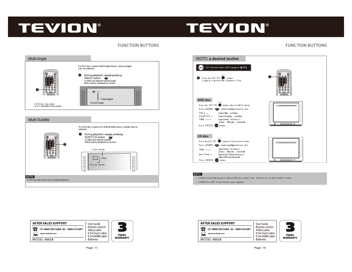 Curtis DVD6083UKT User Manual | Page 10 / 17