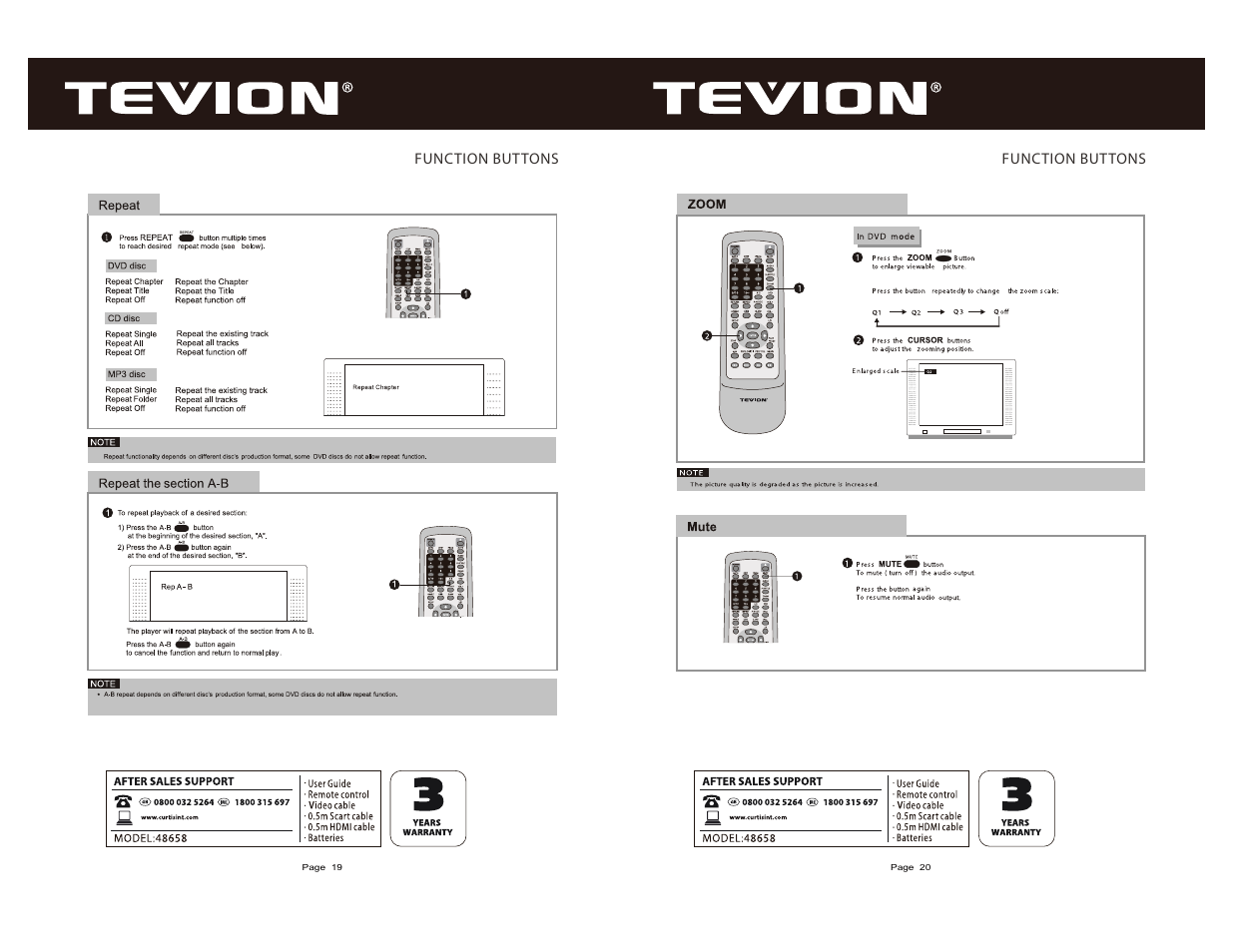 Curtis DVD6083UKT User Manual | Page 11 / 17