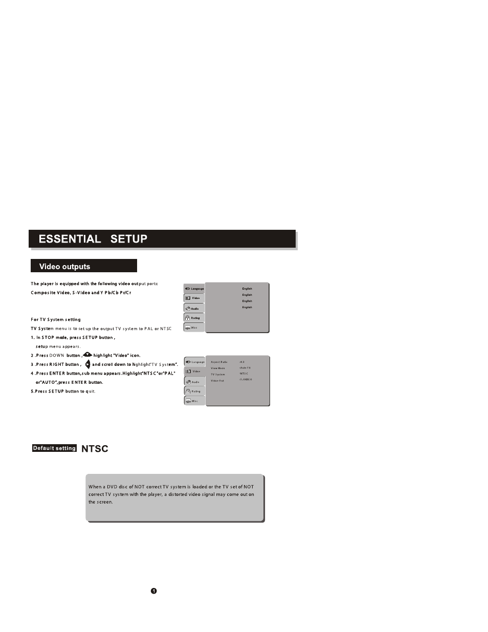 Curtis DVD6091 User Manual | Page 5 / 30