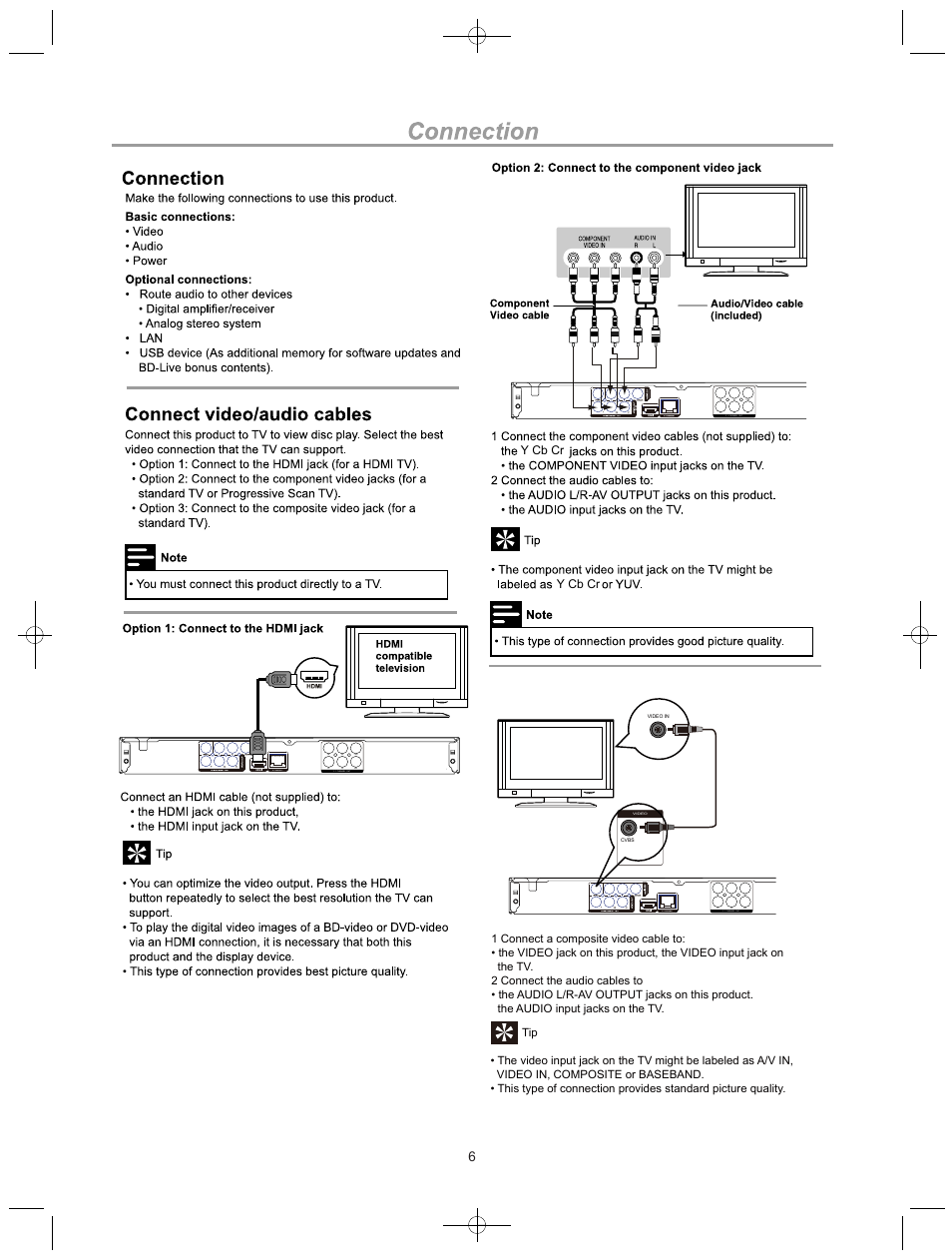 Y cb cr | Curtis DVD8532 User Manual | Page 8 / 21