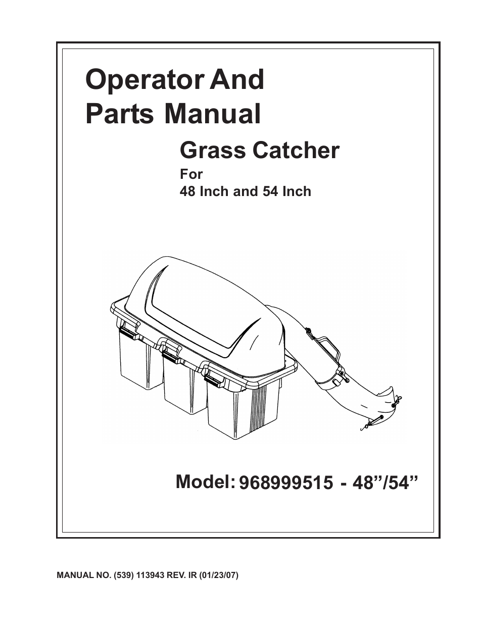 Dixon 968999515 User Manual | 20 pages