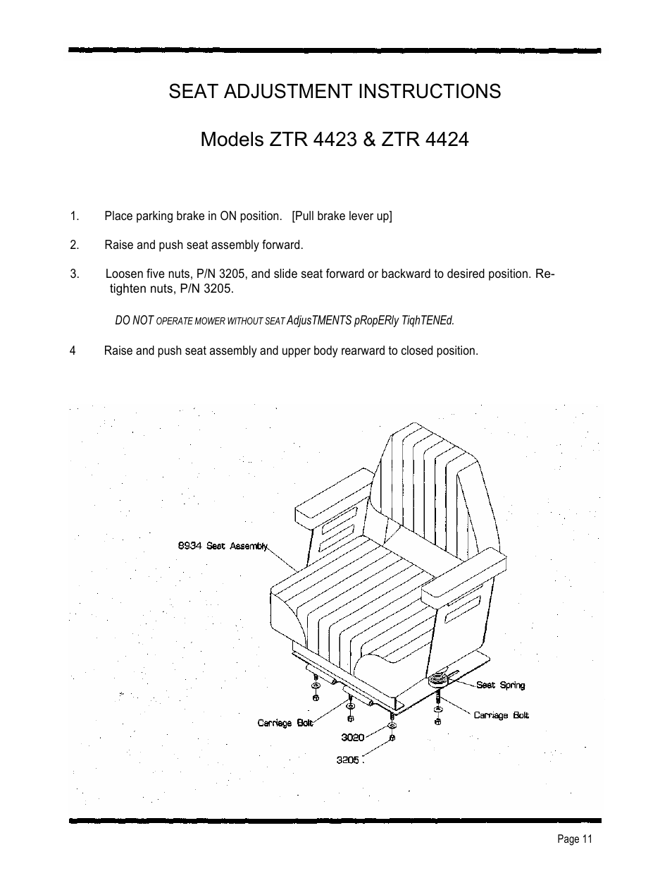 Dixon 4000 Series User Manual | Page 12 / 38