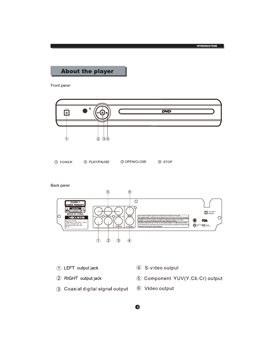 Curtis DVD1053 User Manual | Page 8 / 29