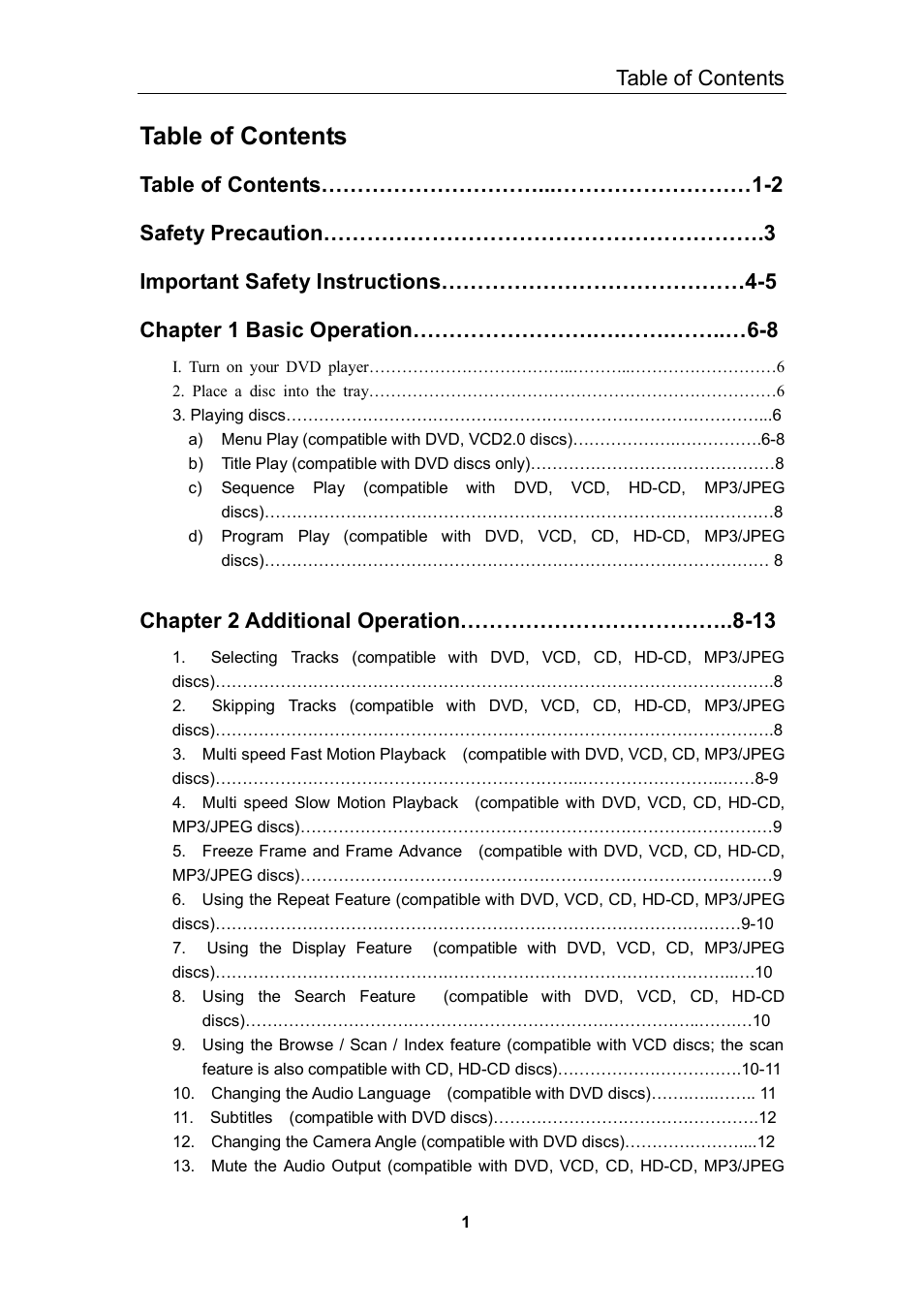 Curtis DVD1056 User Manual | 22 pages