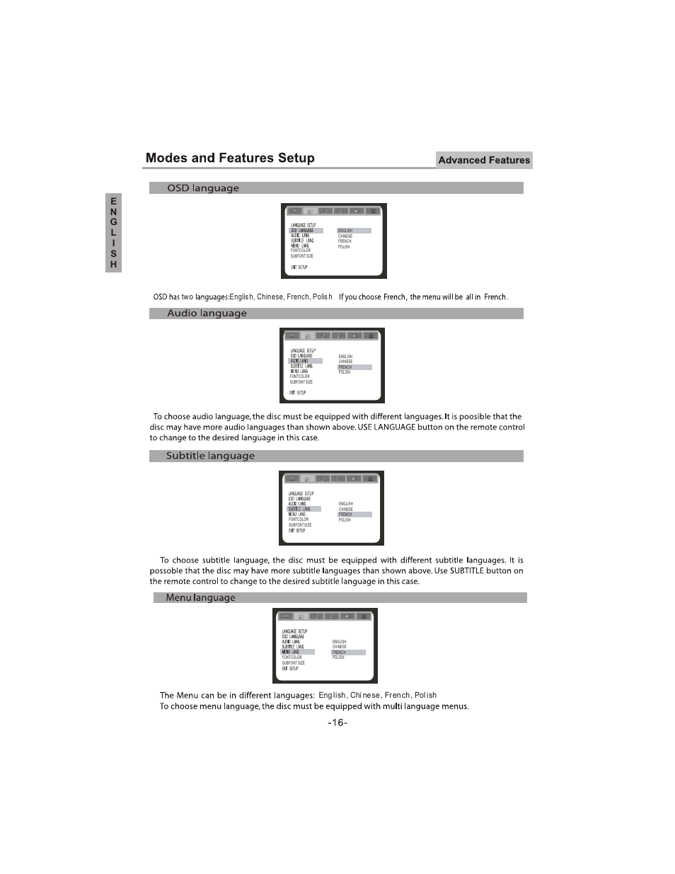 Curtis DVD1093 User Manual | Page 17 / 35