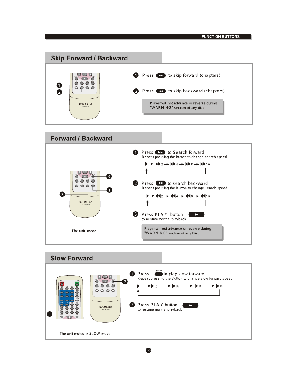 Curtis DVD1096B User Manual | Page 14 / 29