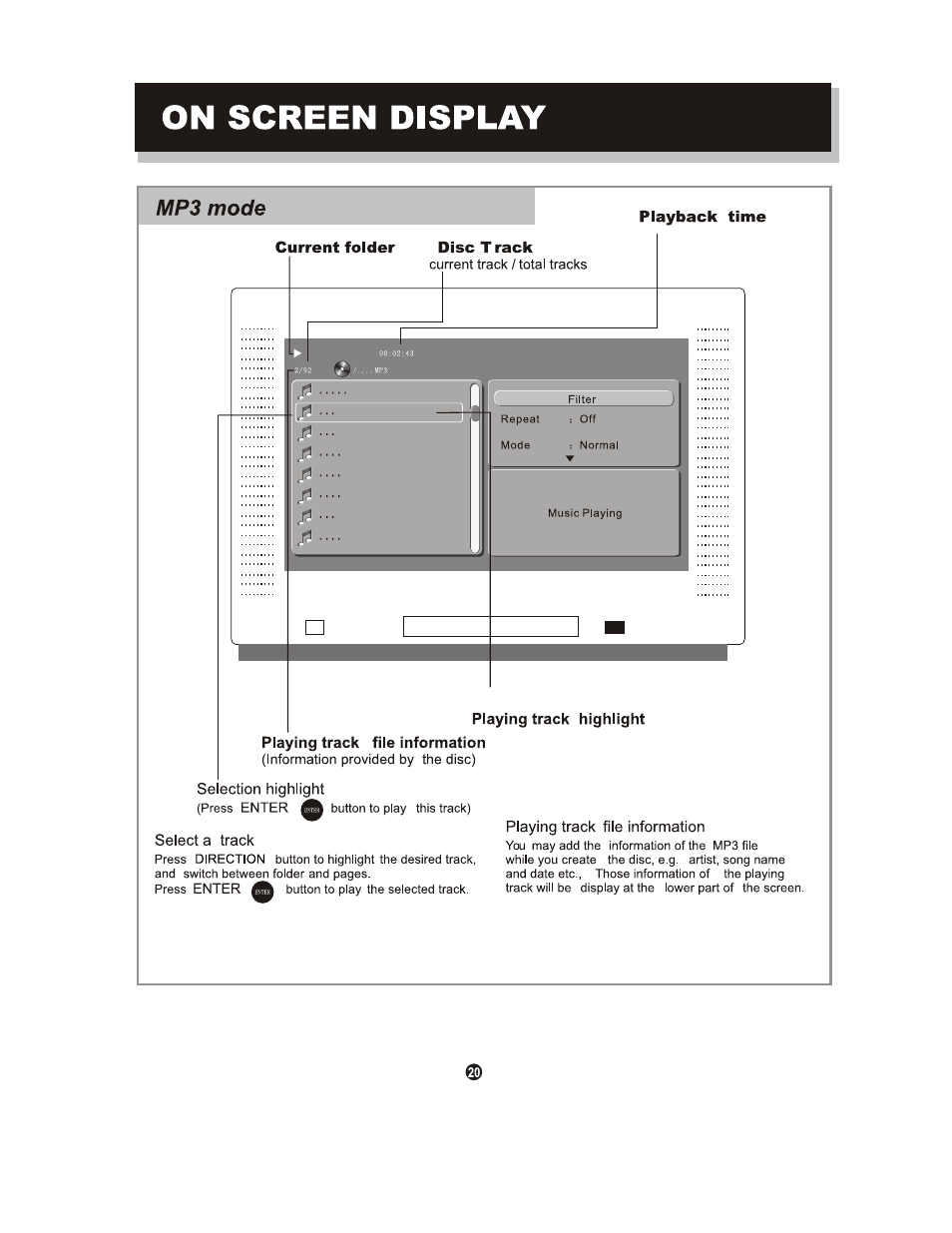 Curtis DVD1096B User Manual | Page 24 / 29