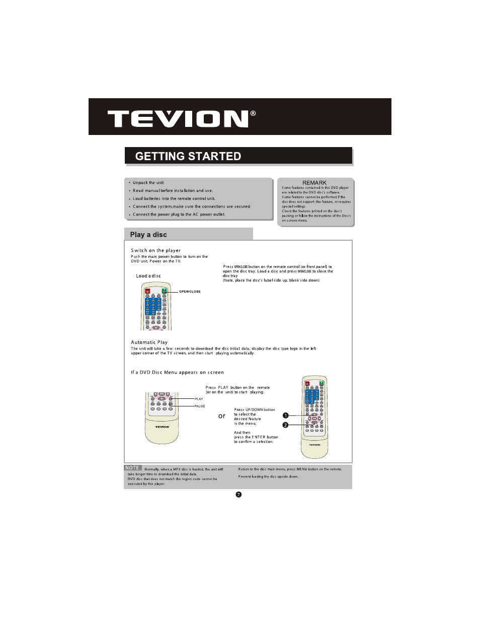 Curtis DVD1096UKT User Manual | Page 11 / 31