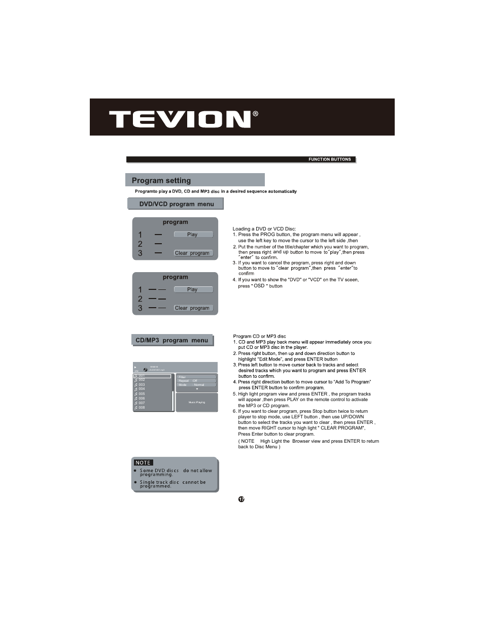 Curtis DVD1096UKT User Manual | Page 21 / 31