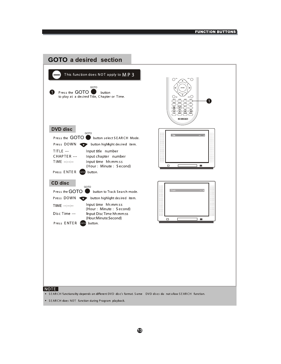 Goto | Curtis DVD1112 User Manual | Page 17 / 29