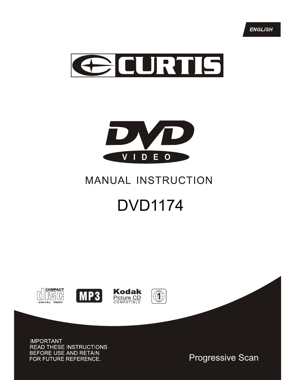 Curtis DVD1174 User Manual | 29 pages