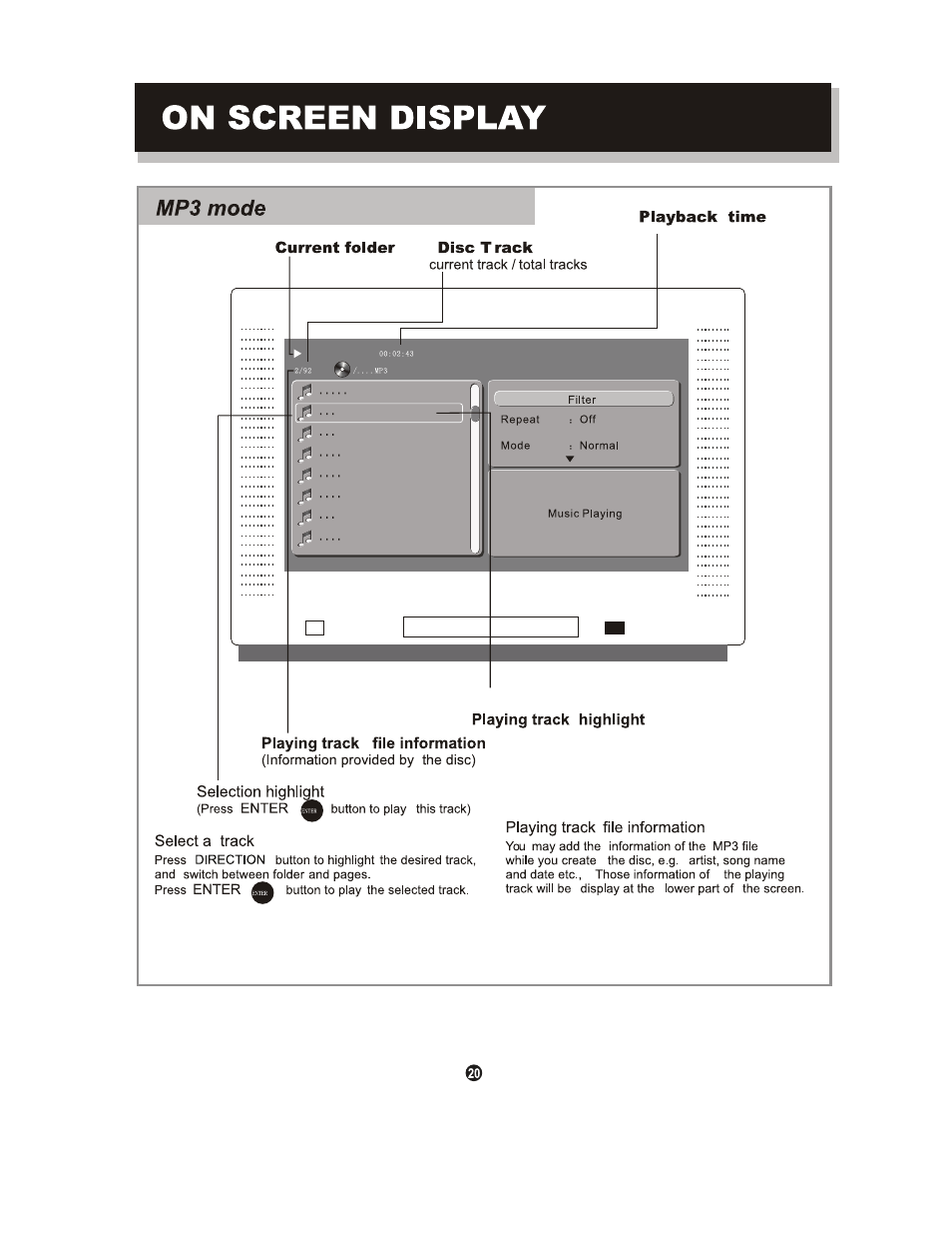 Curtis DVD1602 User Manual | Page 24 / 29