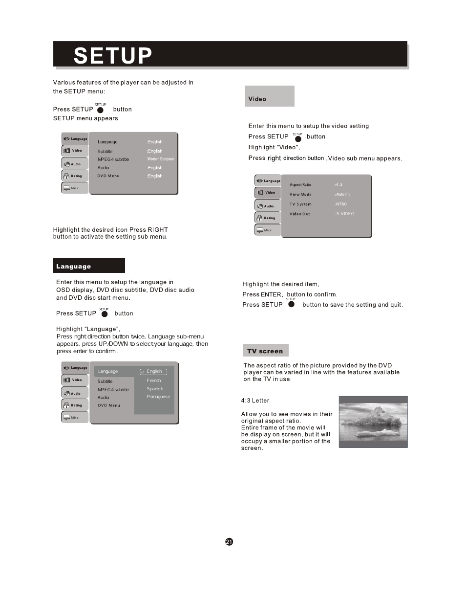 Curtis DVD1602 User Manual | Page 25 / 29
