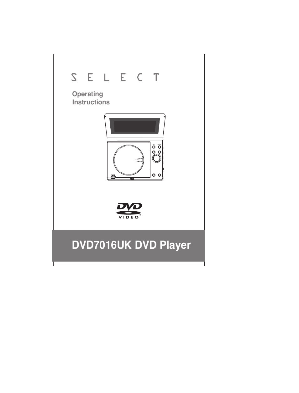 Curtis DVD7016UK User Manual | 18 pages