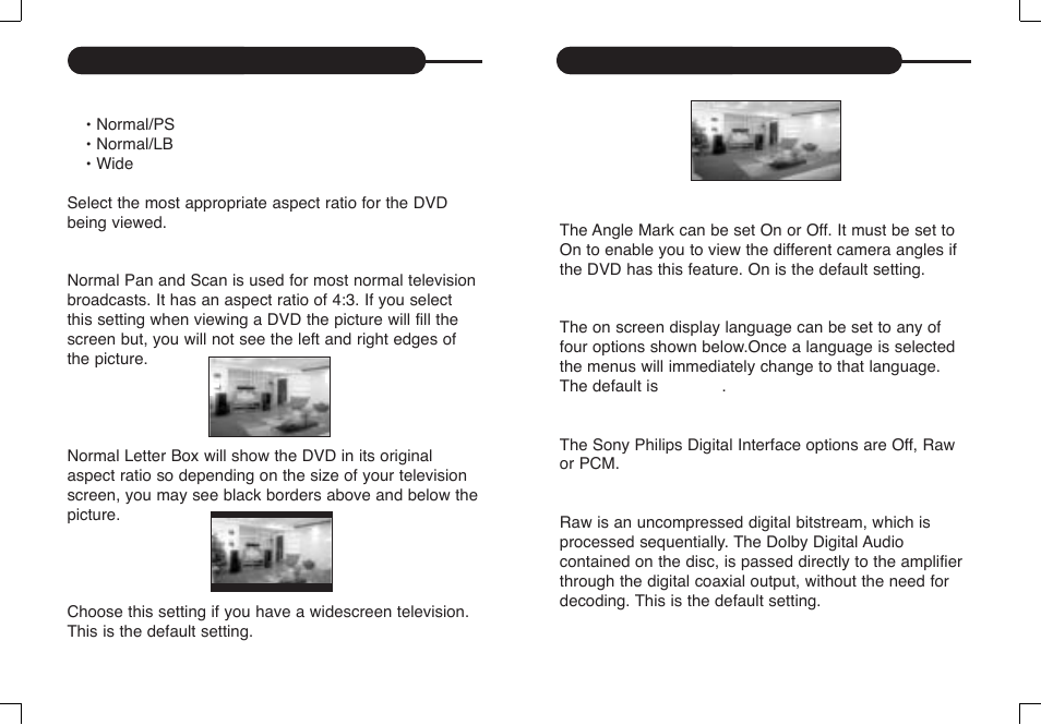 Customizing the function settings | Curtis DVD8017 User Manual | Page 23 / 28
