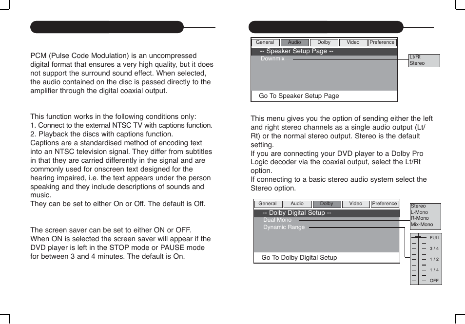 Customizing the function settings | Curtis DVD8017 User Manual | Page 24 / 28