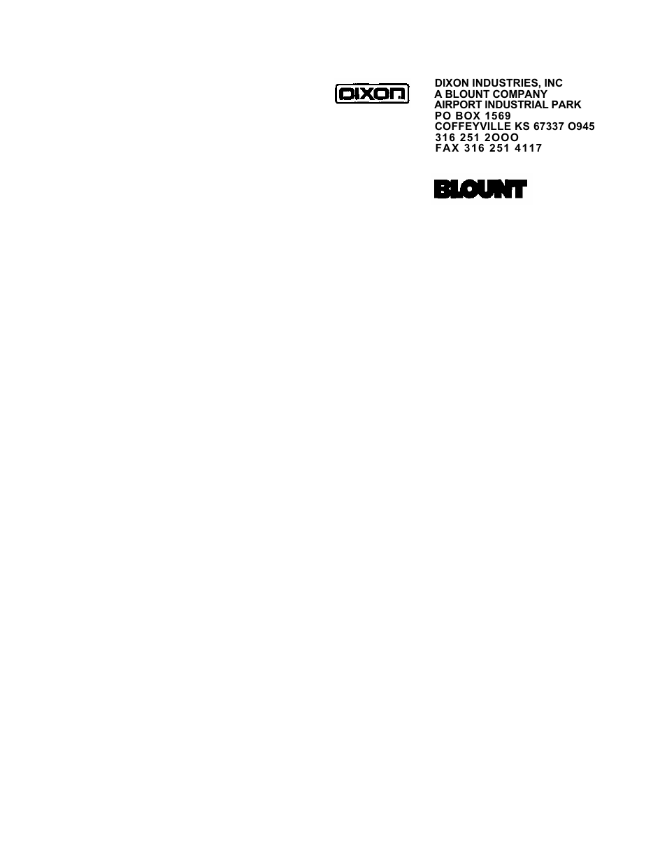 Dixon 560 User Manual | Page 42 / 42