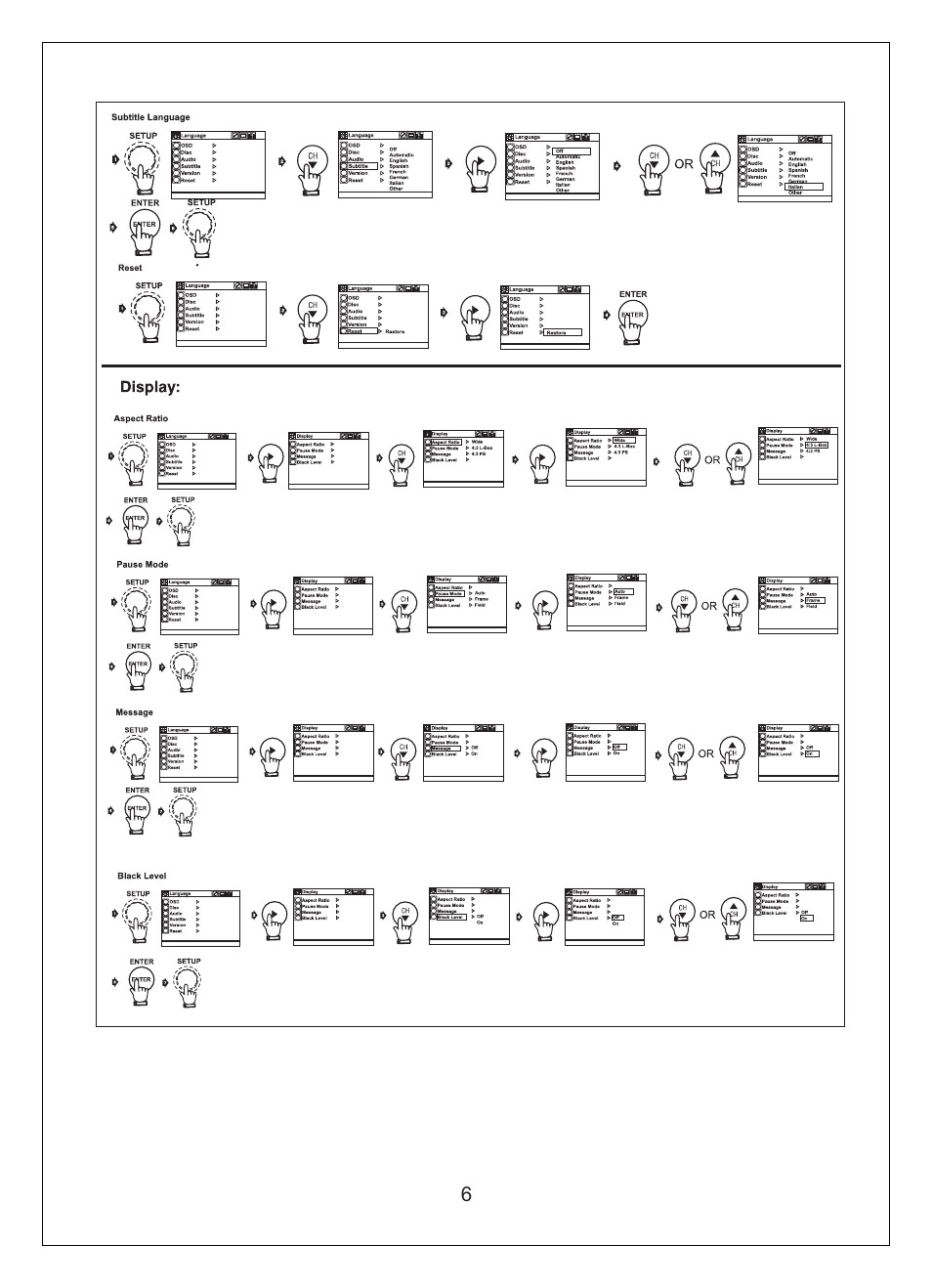 Curtis KCR2620 User Manual | Page 7 / 9