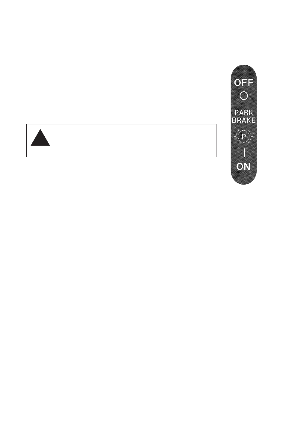 Controls, Park brake, Caution | Dixon RAM 44 BS User Manual | Page 26 / 52