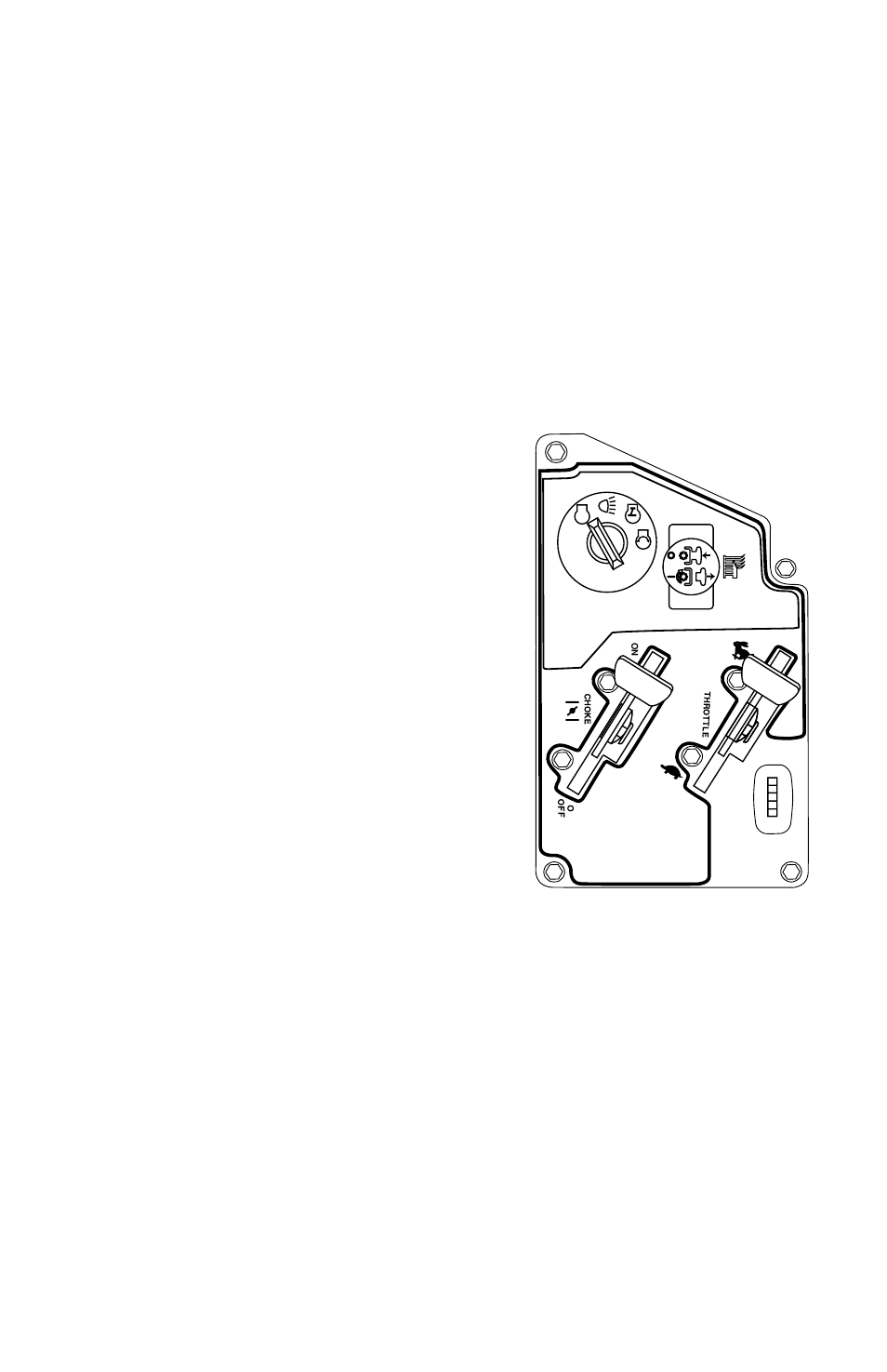 Controls, Blade drive, Choke and throttle control lever | Dixon RAM 44 BS User Manual | Page 27 / 52