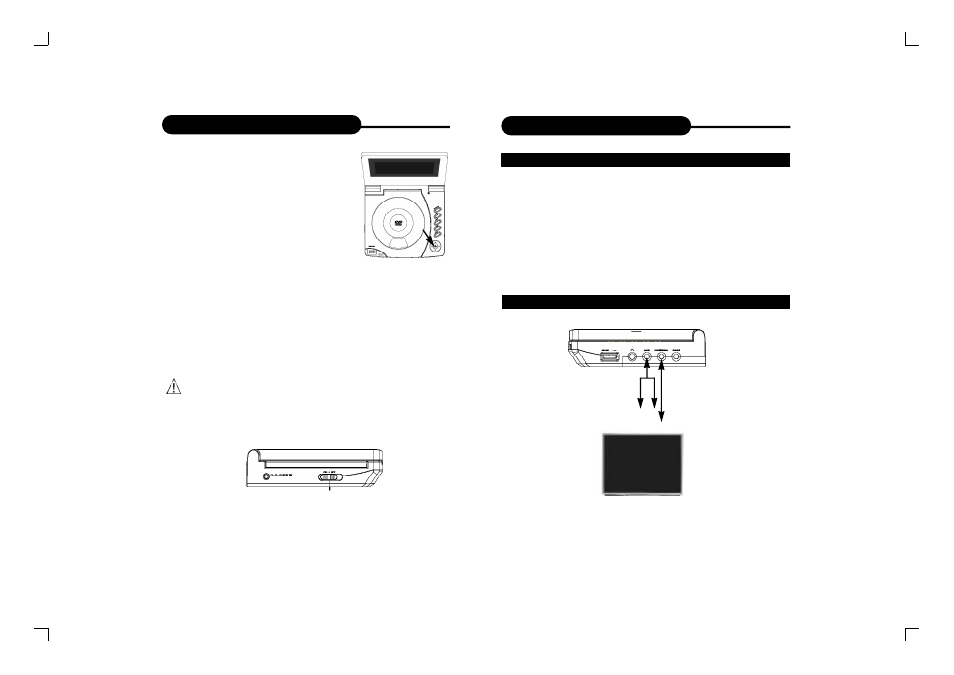 Connecting to a tv, Quick starting guide | Curtis DVD8005 User Manual | Page 6 / 22