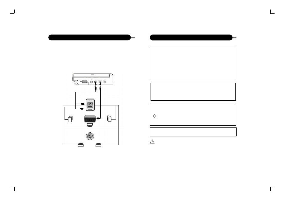 Connecting to optional equipment | Curtis DVD8005 User Manual | Page 8 / 22