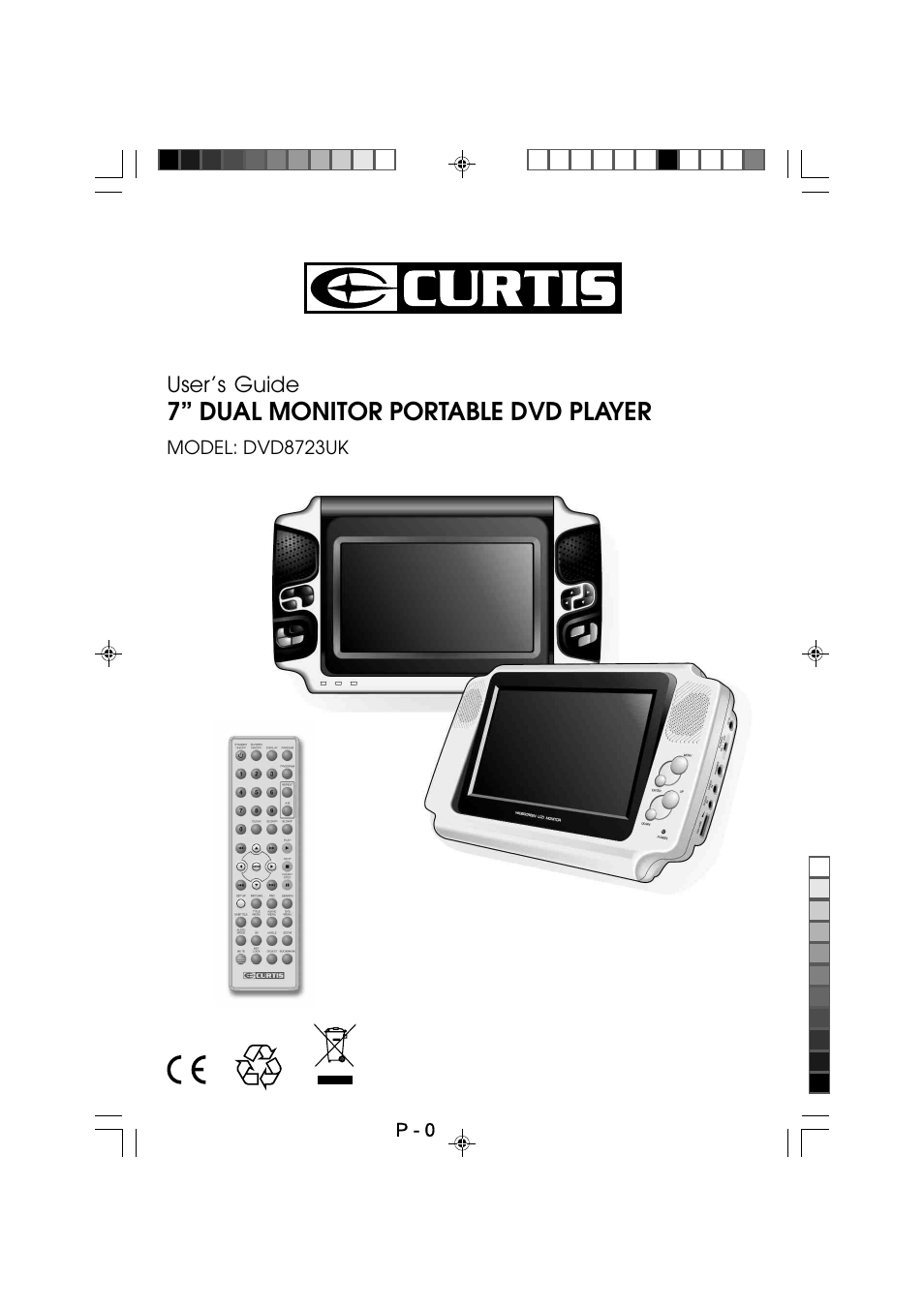 Curtis DVD8723UK User Manual | 24 pages