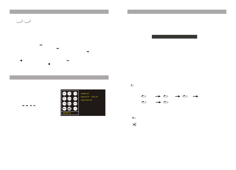 Virtual remote operation, Basic operation | Curtis DVD9009UK User Manual | Page 5 / 9