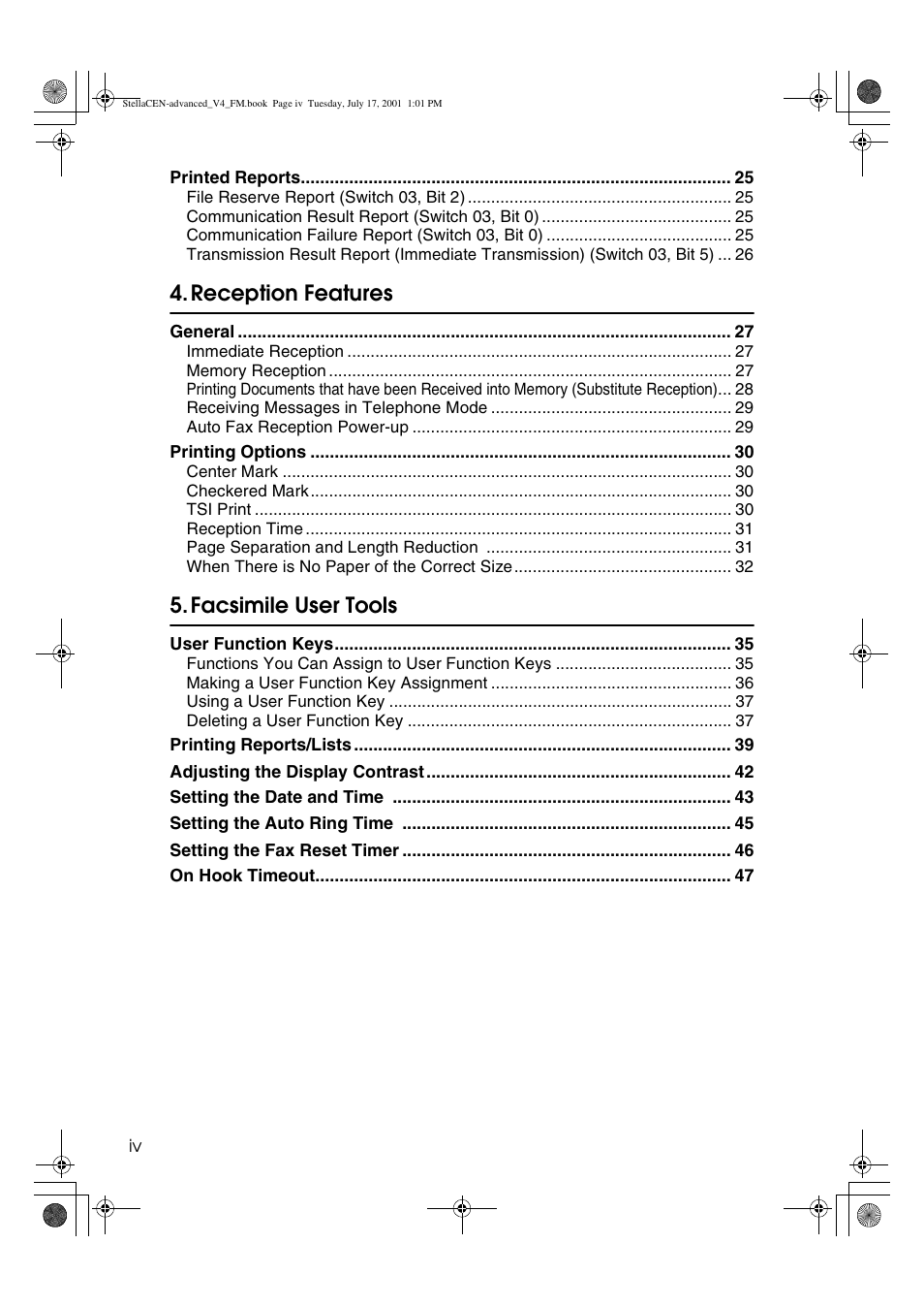 Reception features, Facsimile user tools | Dixon Aficio 1515 User Manual | Page 1028 / 1171