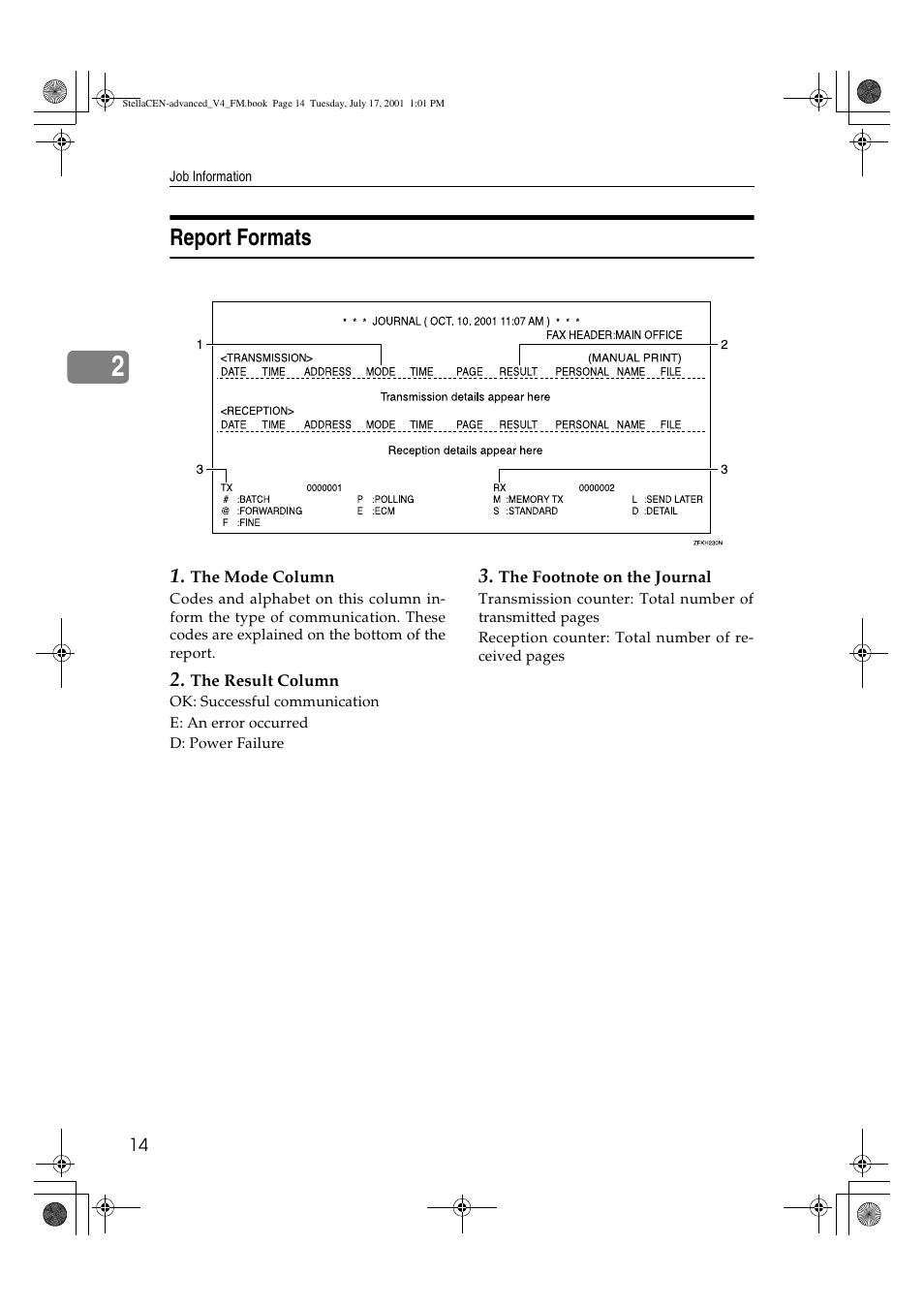 Report formats | Dixon Aficio 1515 User Manual | Page 1044 / 1171