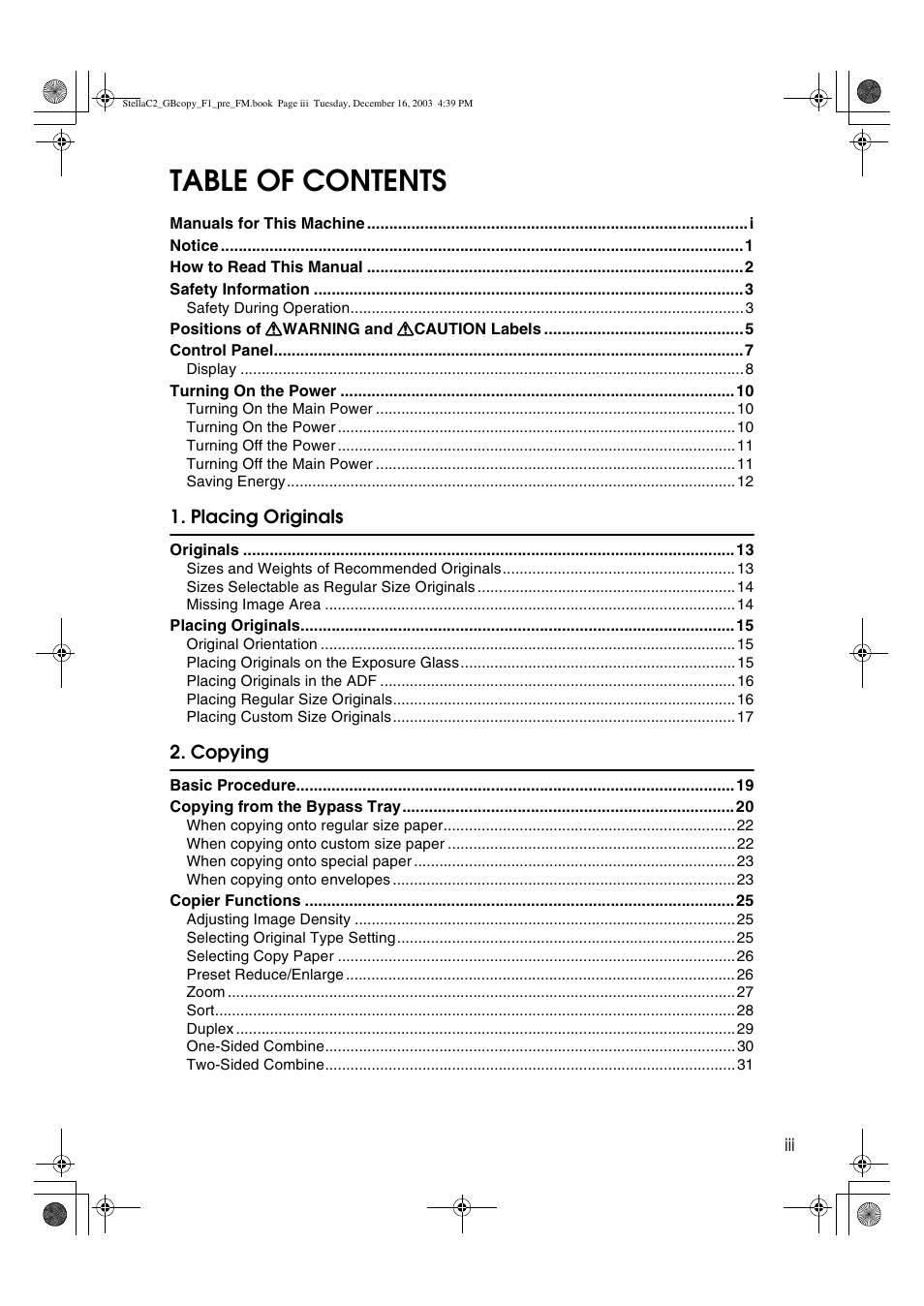 Dixon Aficio 1515 User Manual | Page 117 / 1171