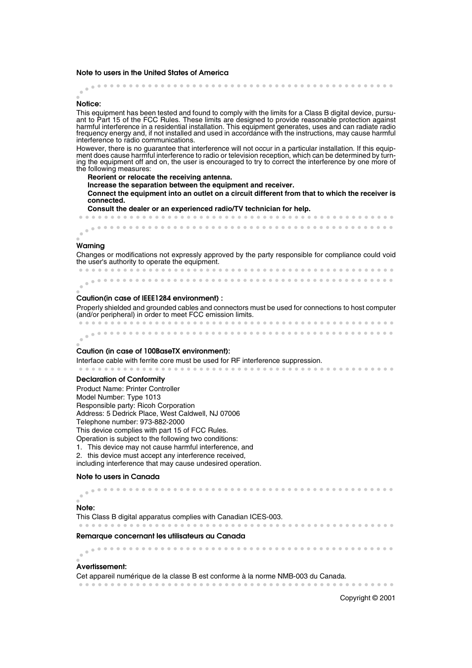 Dixon Aficio 1515 User Manual | Page 1170 / 1171