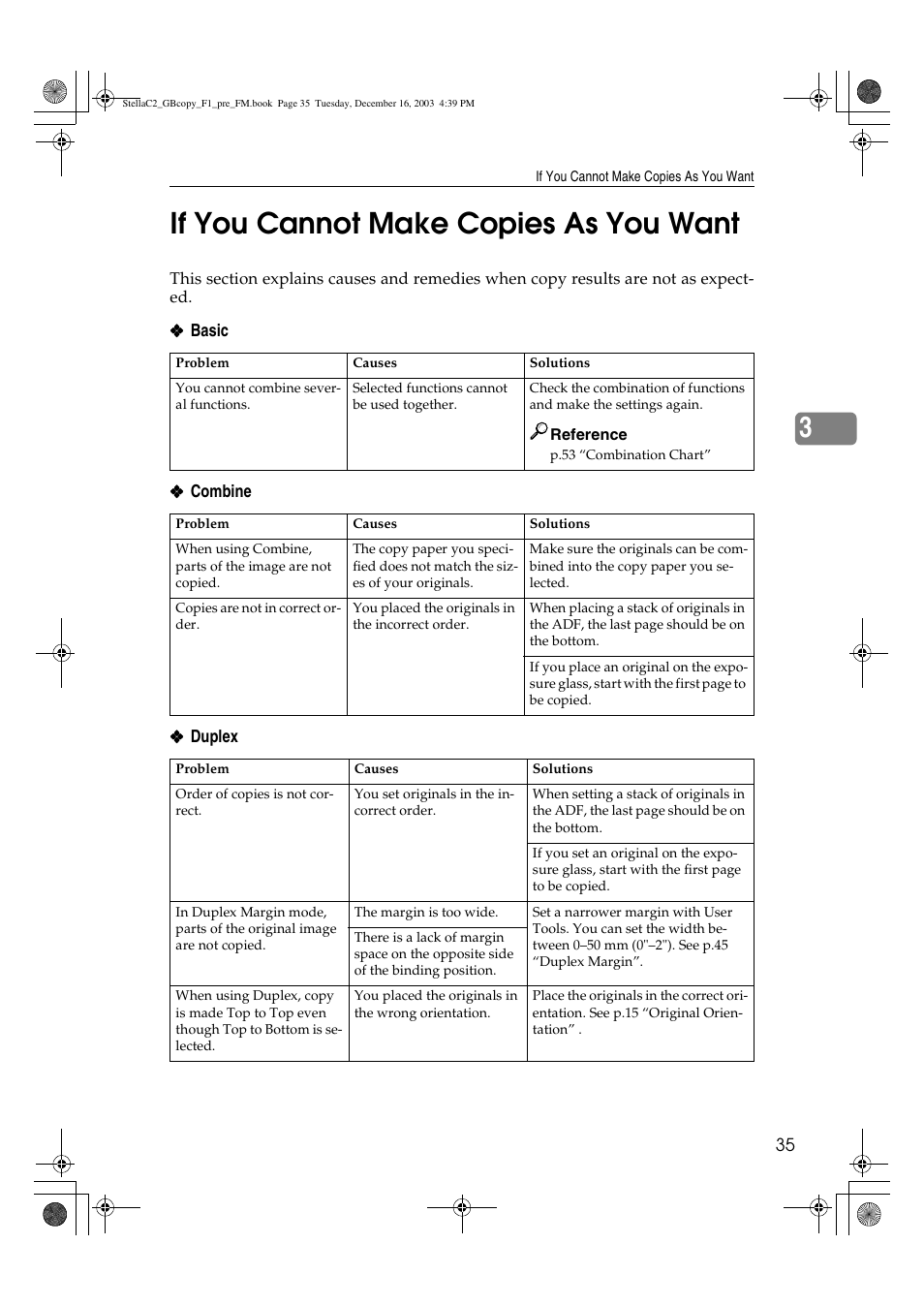 If you cannot make copies as you want, 3if you cannot make copies as you want | Dixon Aficio 1515 User Manual | Page 153 / 1171