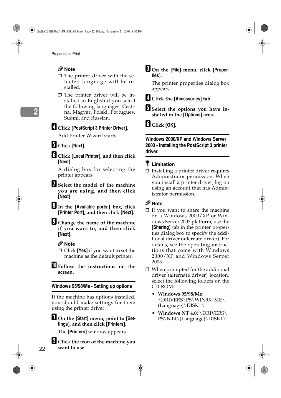 Dixon Aficio 1515 User Manual | Page 208 / 1171