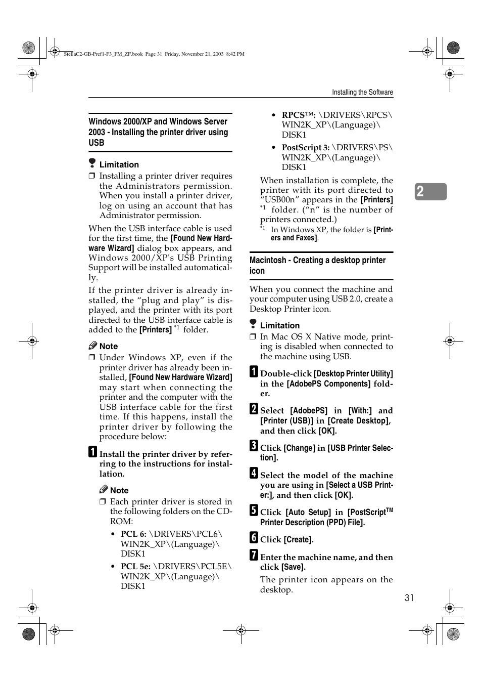 Dixon Aficio 1515 User Manual | Page 217 / 1171