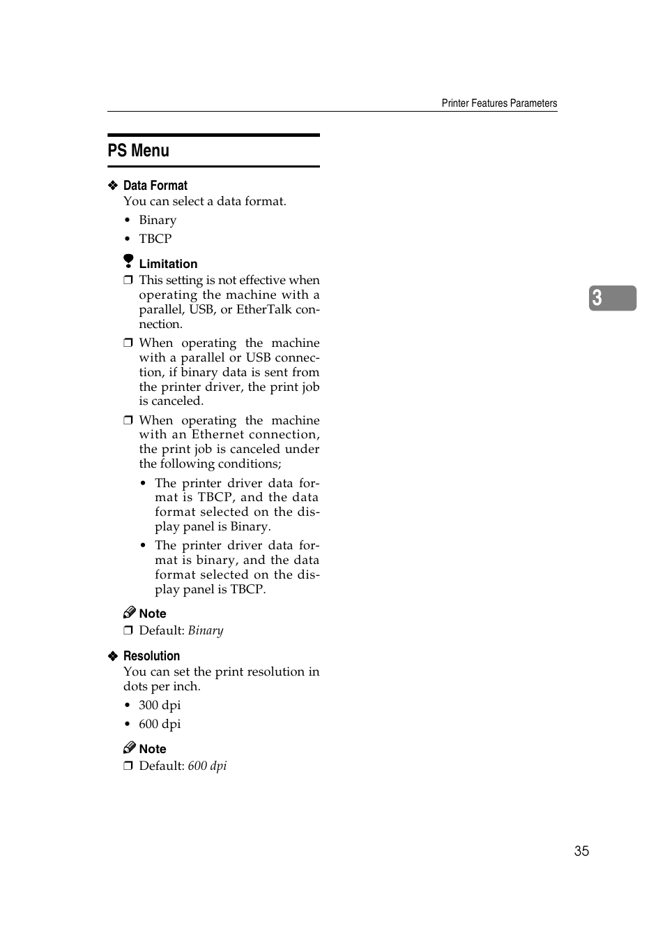 Ps menu | Dixon Aficio 1515 User Manual | Page 273 / 1171