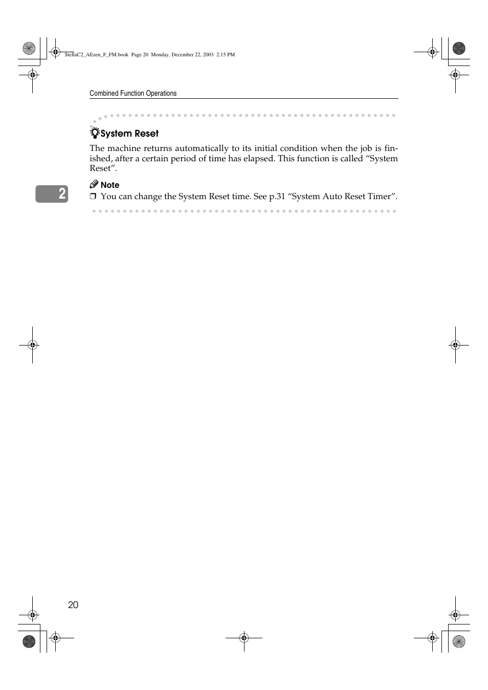 Dixon Aficio 1515 User Manual | Page 30 / 1171