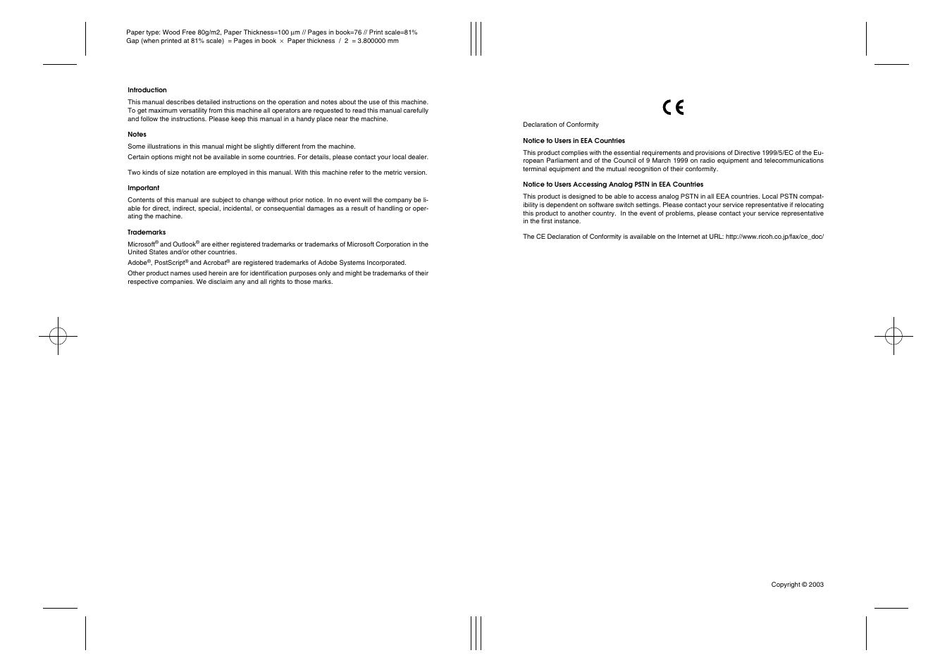 Dixon Aficio 1515 User Manual | Page 368 / 1171