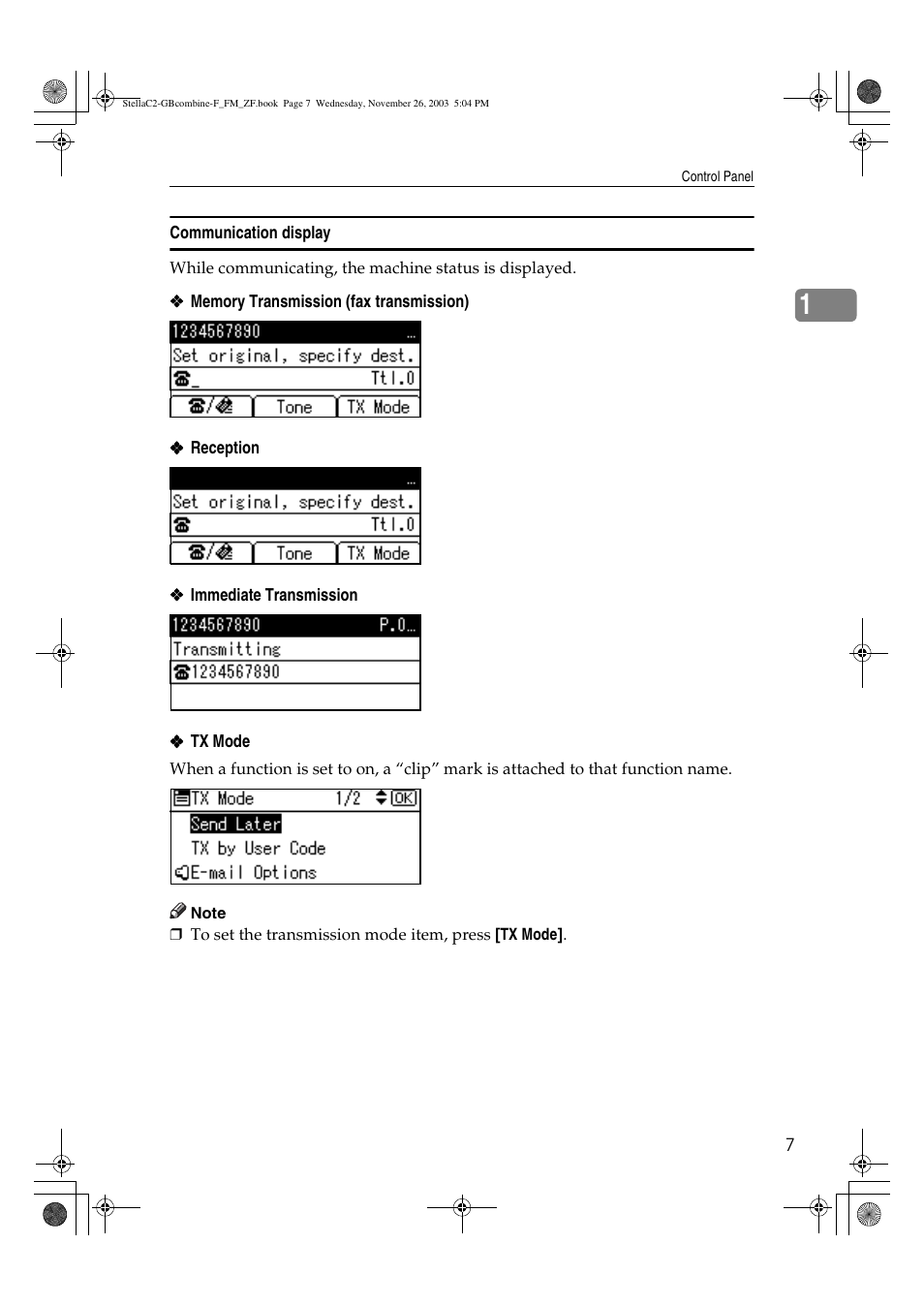 Dixon Aficio 1515 User Manual | Page 379 / 1171